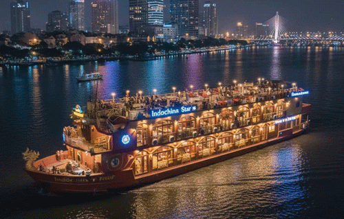 Tour ăn buffet tối trên Tàu Indochina Star